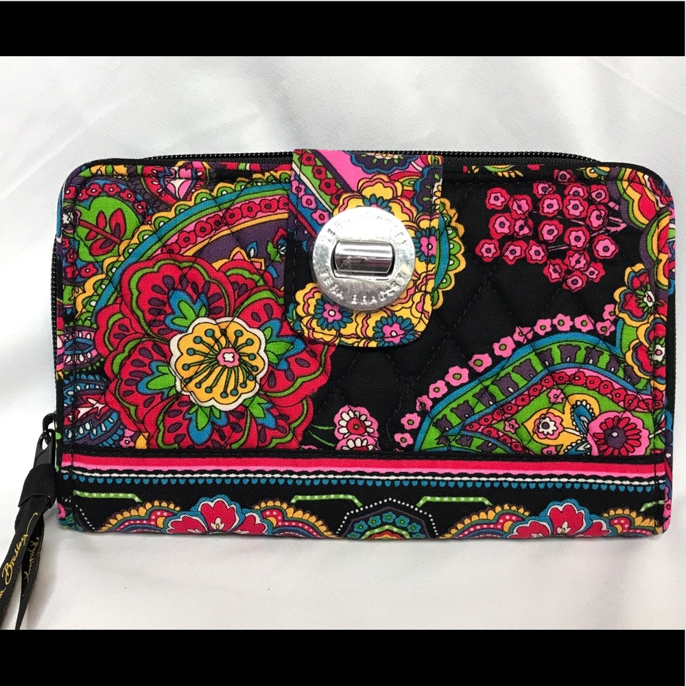 Vera Bradley Multicolor Paisley Wallet